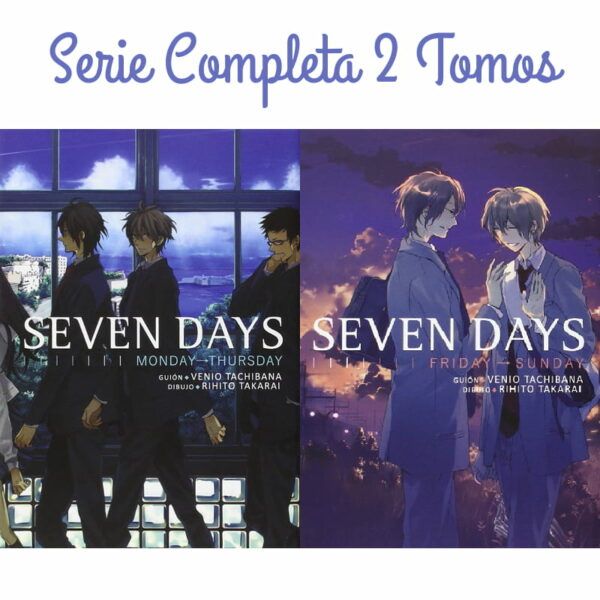 Manga Seven Days, manga yaoi, comprar mangas yaoi, mangas yaoi, comprar manga yaoi