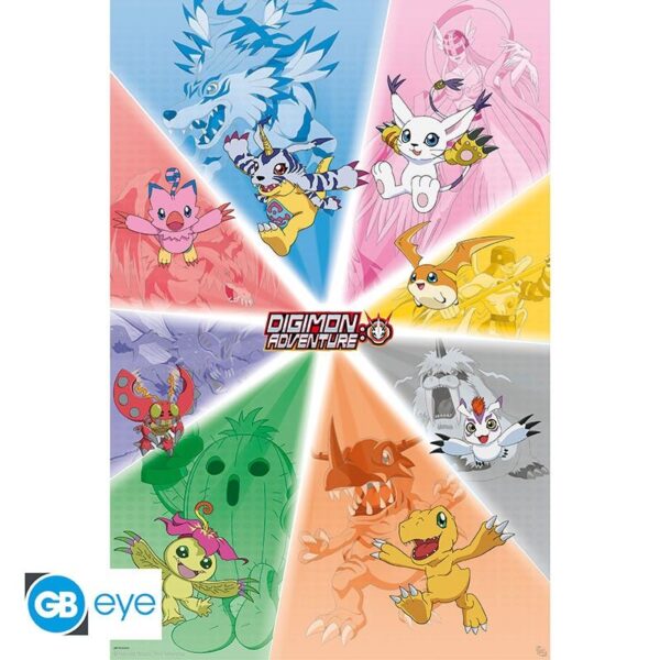 Poster Digimon Digital Monsters 91.5x61cm
