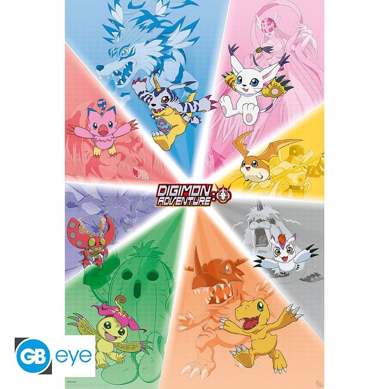 Poster Digimon Digital Monsters 91.5x61cm