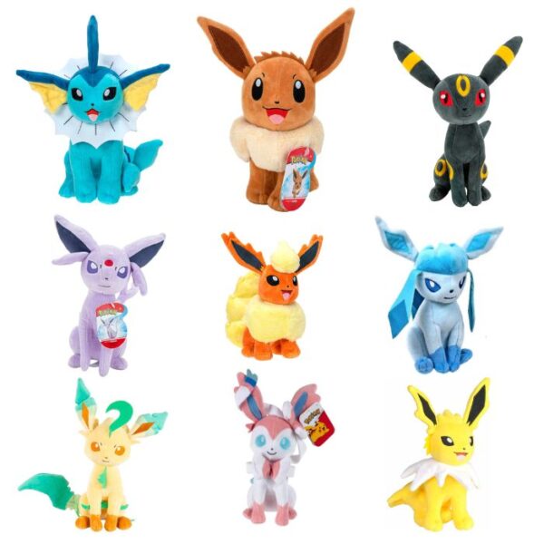 Peluche Eevee Evoluciones Pokemon 23cm