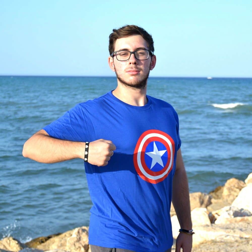 Camiseta Capitán América 1 Camiseta Capitán América