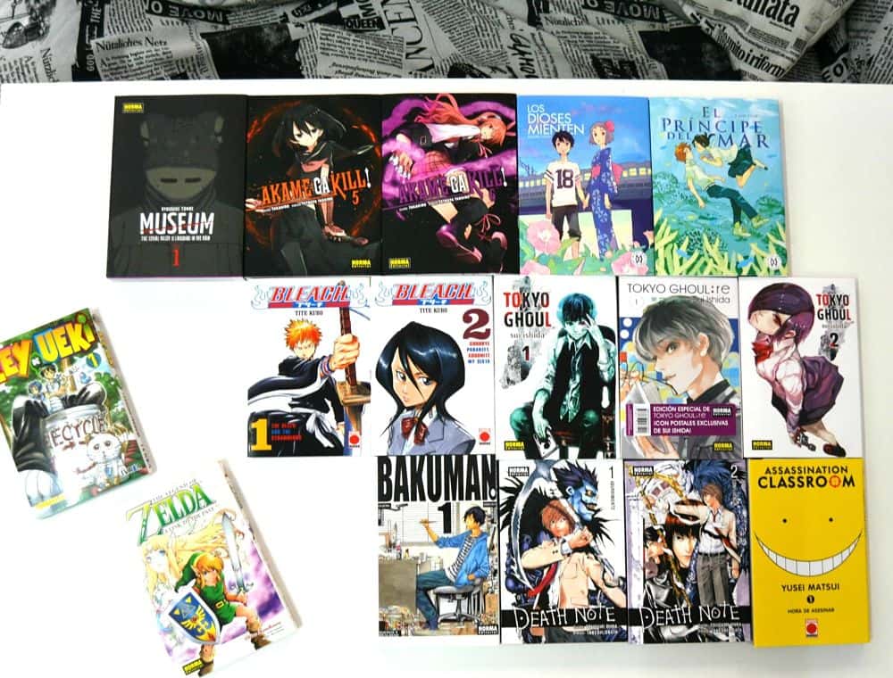 unboxing mangas 1