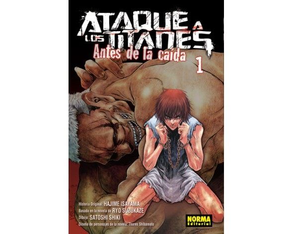 Manga Ataque a los Titanes Antes de la Caida