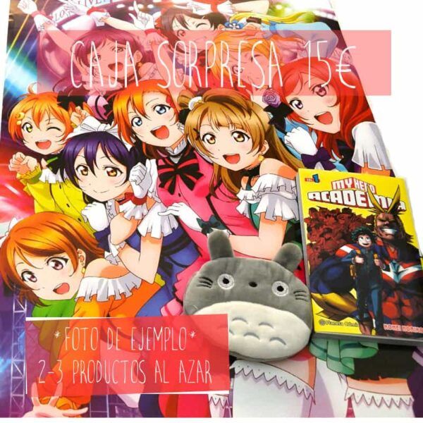 caja sorpresa 15 anime