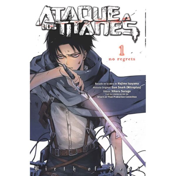 Manga Ataque a los Titanes No Regrets