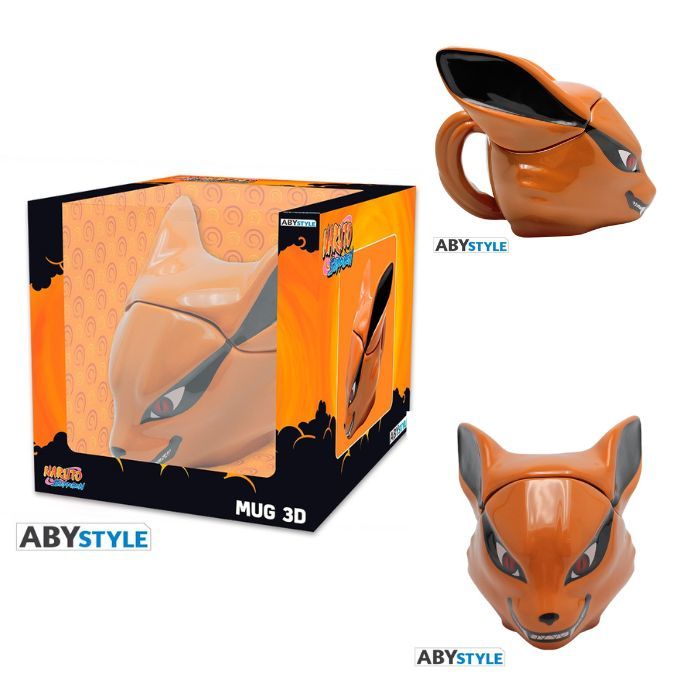 Taza Naruto Shippuden Kyubi 3D 2 Taza Naruto Shippuden Kyubi 3D