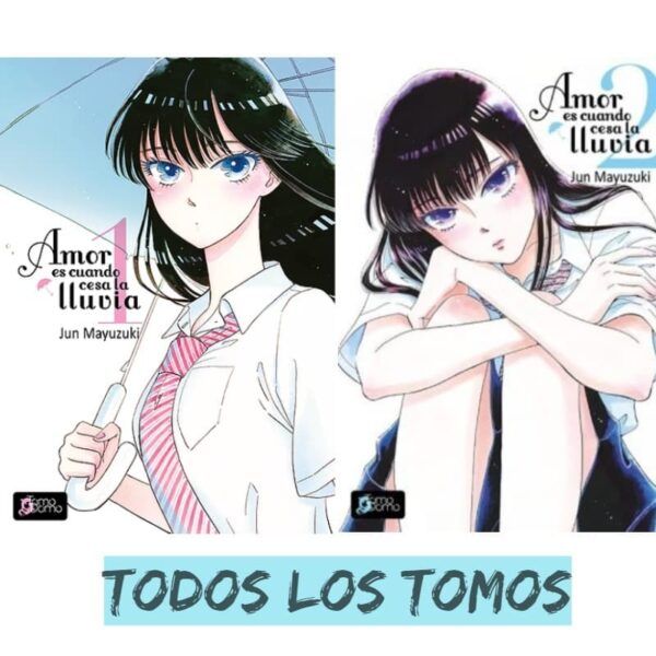 Volumen 9 y 10 Pack Amor es cuando cesa la lluvia 