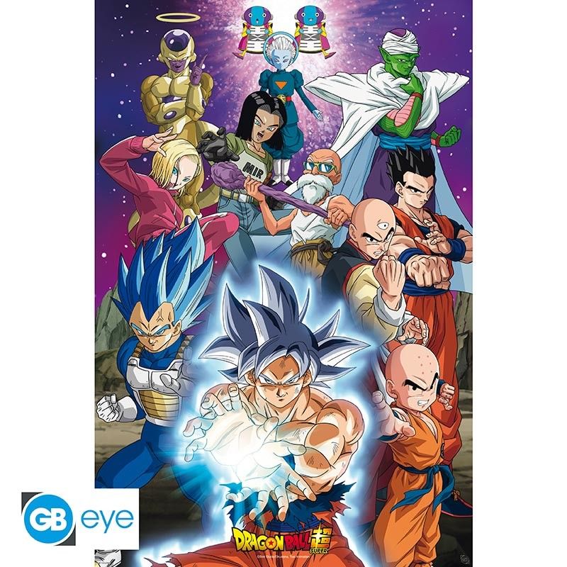 Poster Dragon Ball Goku Ultra Instinct 91.5x61cm 1 Poster Dragon Ball Goku Ultra Instinct 91.5x61cm