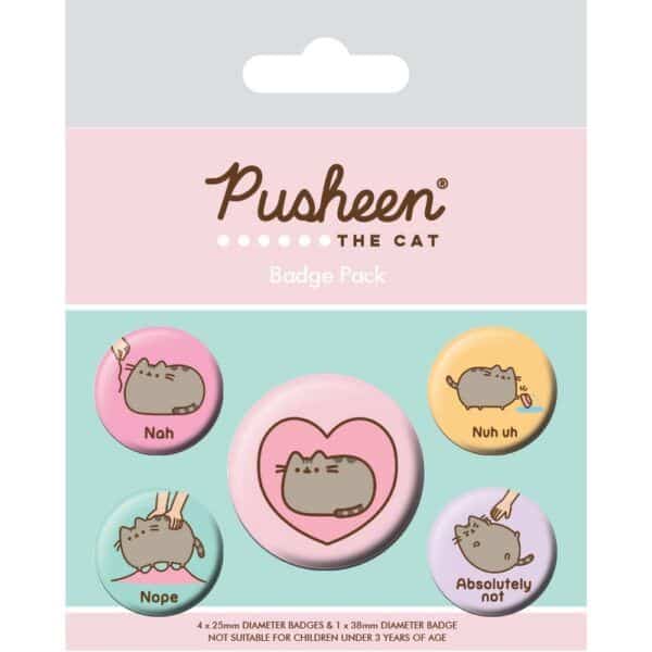 Pack Chapas Pusheen Kawaii