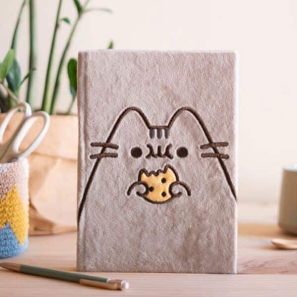 Cuaderno Pusheen Kawaii Felpa A5
