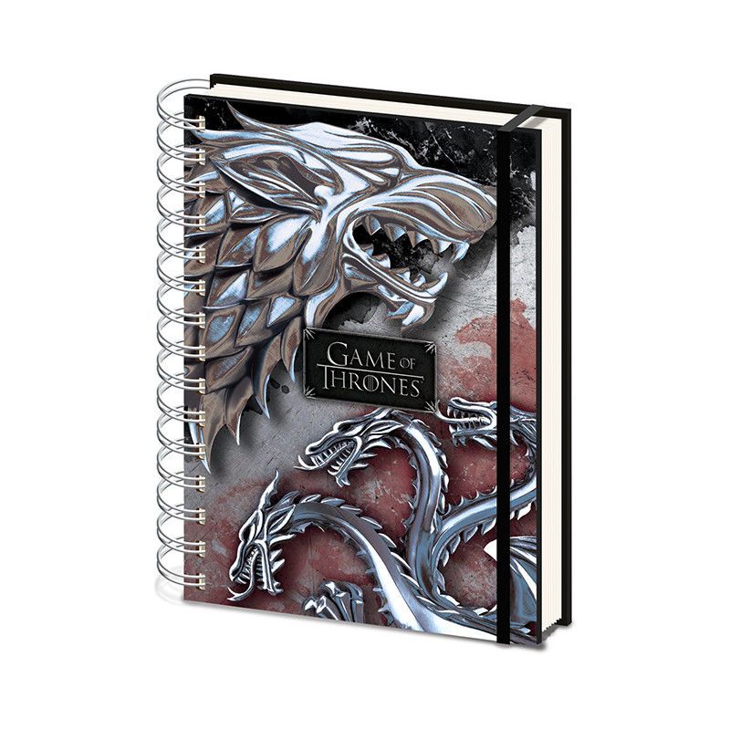 Cuaderno Juego de Tronos Stark A5