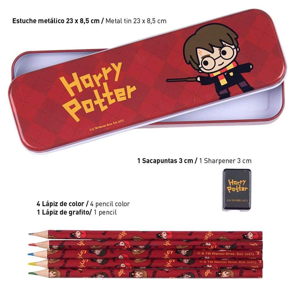 Set Papeleria Harry Potter Kawaii 2 Set Papeleria Harry Potter Kawaii - Imagen 2