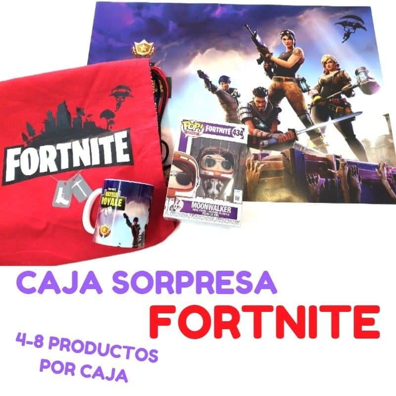 CAJA SORPRESA FORTNITE 34,95€ 1 CAJA SORPRESA FORTNITE 34,95€