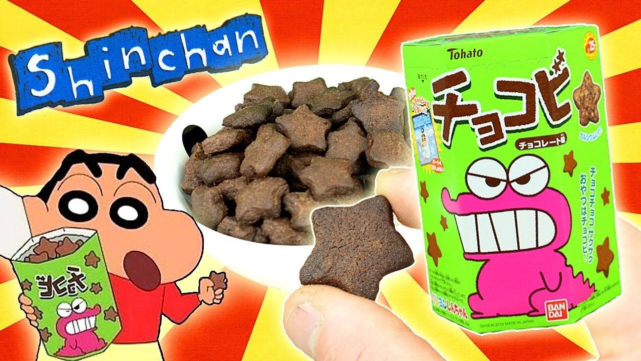 galletas shin chan choco