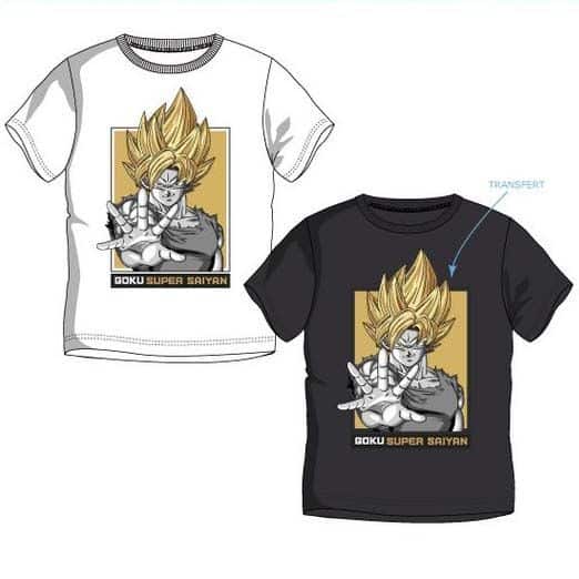 Camiseta Dragon Ball Goku Super Saiyan Niño