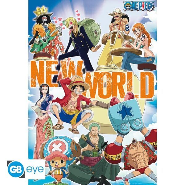 Poster One Piece Tripulación Anime