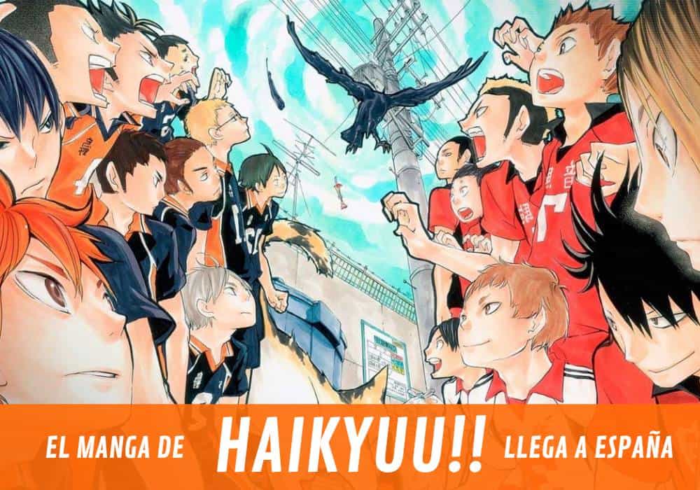 haikyuu llega a españa