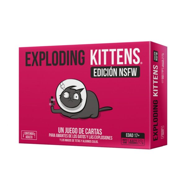 Exploding Kittens Edición NSFW Juego de Mesa