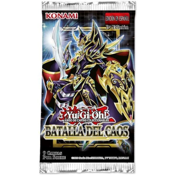 YUGIOH Sobres Batalla del Caos