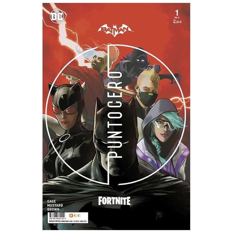 Comic BATMAN FORTNITE PUNTO CERO Todos los numeros