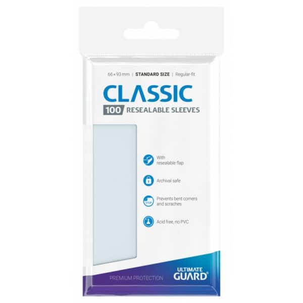 Fundas Cartas Estandar Cierre resellable Ultimate Guard