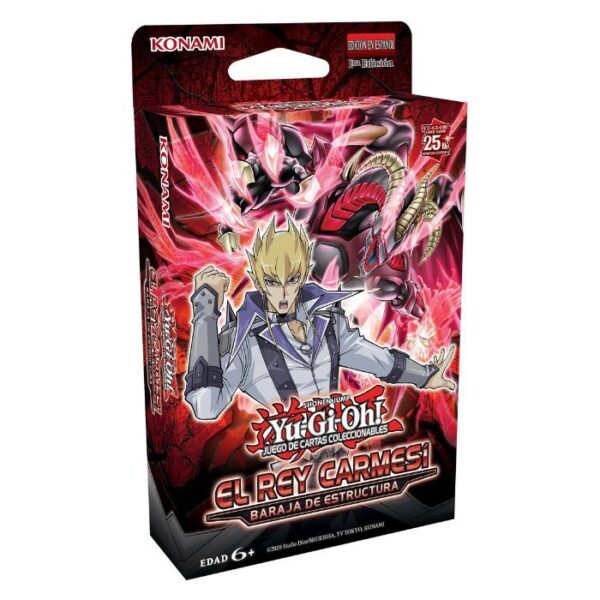 YUGIOH Mazo Estructura Rey Carmesi