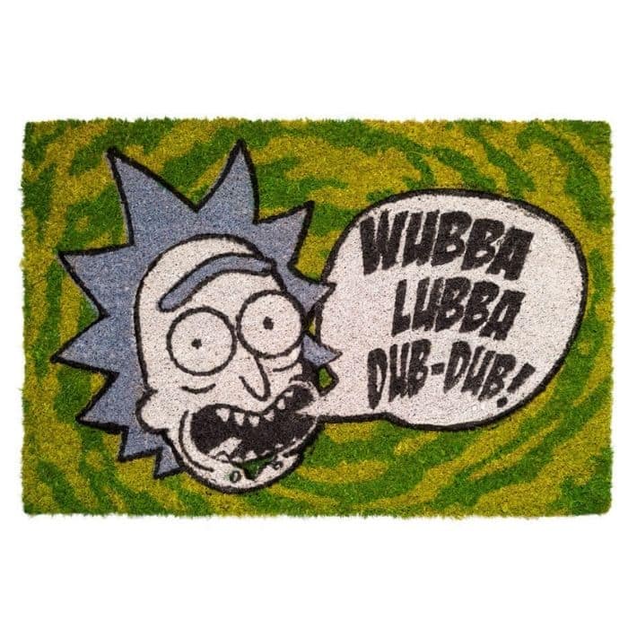 Felpudo Friki Rick y Morty