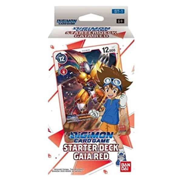 Starter Deck Digimon Gaia Red ST-1 (INGLÉS) 1 Starter Deck Digimon Gaia Red