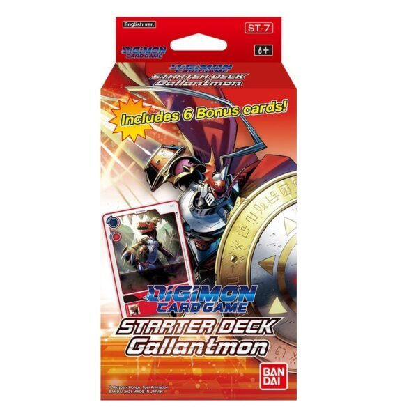 Starter Deck Digimon Gallantmon ST-7 (INGLÉS)