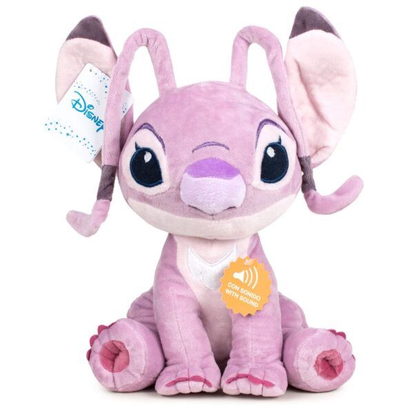 Peluche Stitch Angel Disney 30cm con sonido