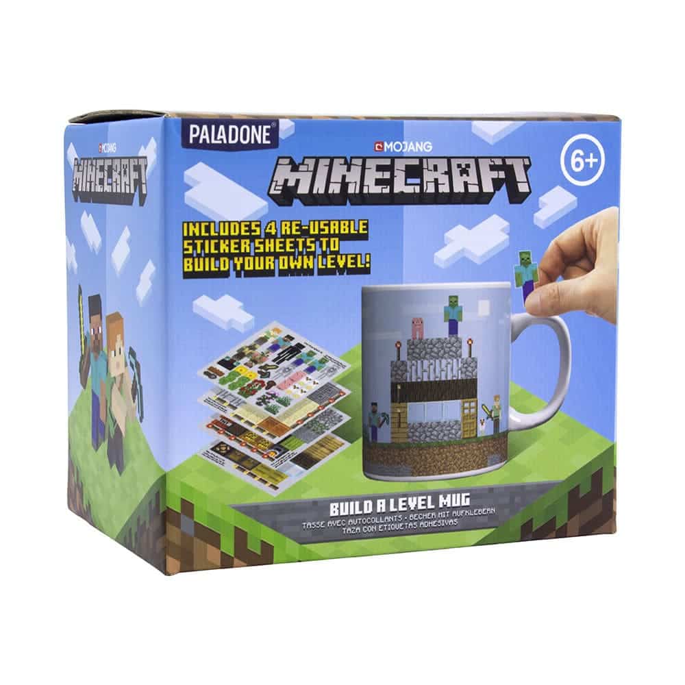 Taza Minecraft Pegatinas 1 Taza Minecraft Pegatinas