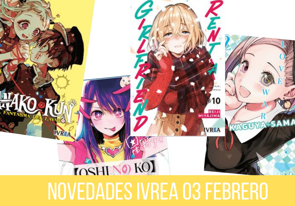 Novedades Manga Ivrea 03 de Febrero 2022