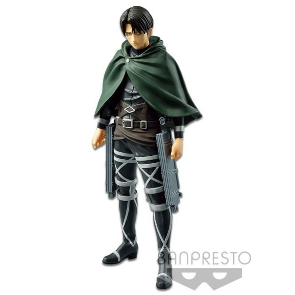 Figura Ataque a los titanes Levi Banpresto