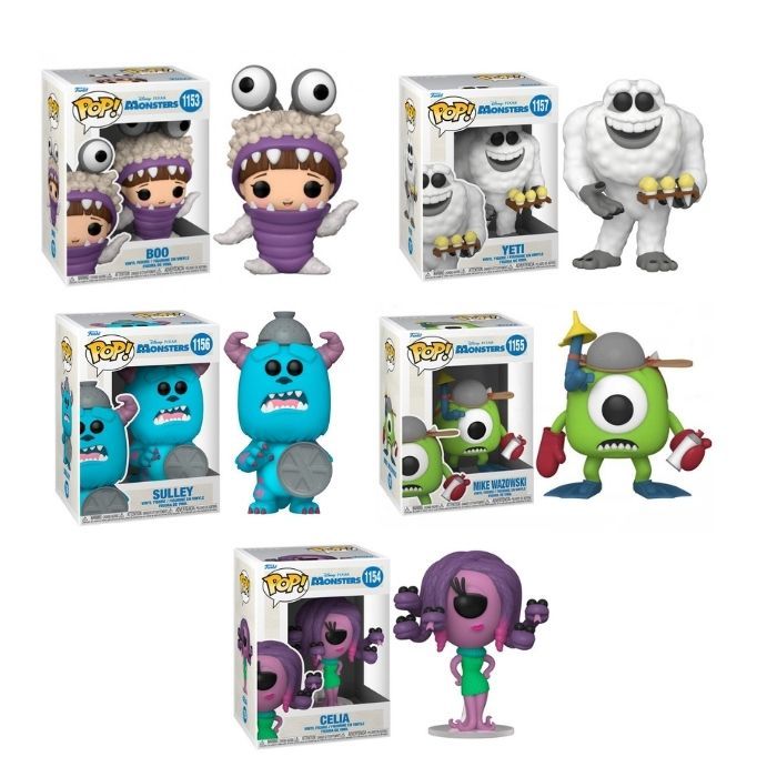 Funko POP Monstruos SA Diferentes diseños a elegir 1 Funko POP Monstruos SA