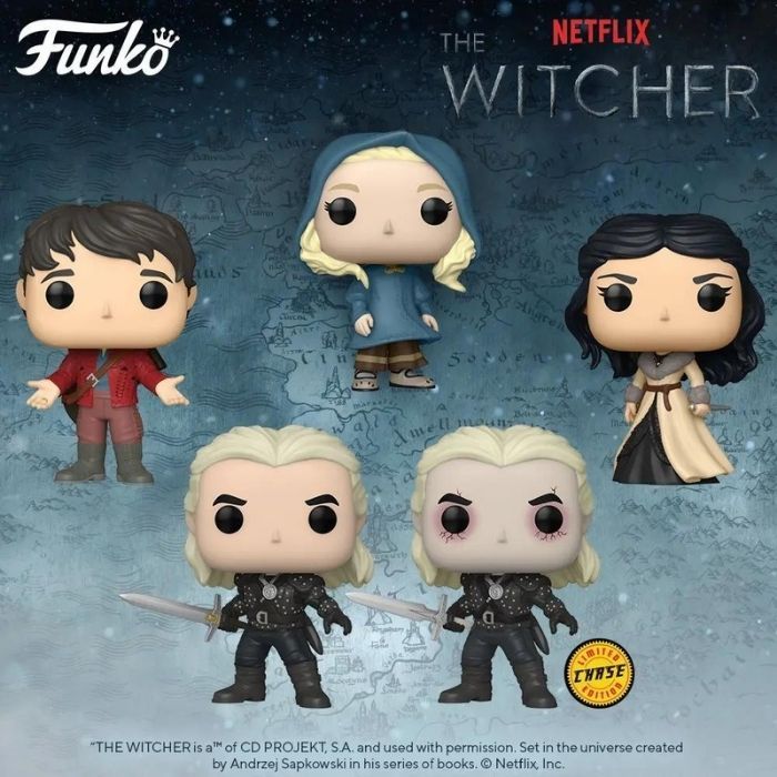 Funko POP The Witcher Diferentes diseños a elegir