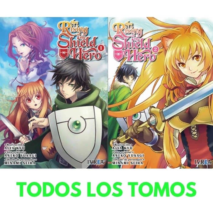 Manga The Rising of the Shield Hero Todos los tomos