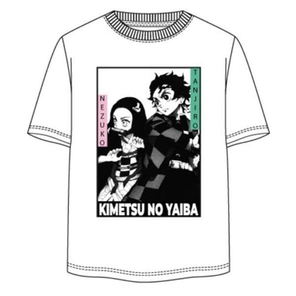 Camiseta Kimetsu no yaiba Nezuko y Tanjiro