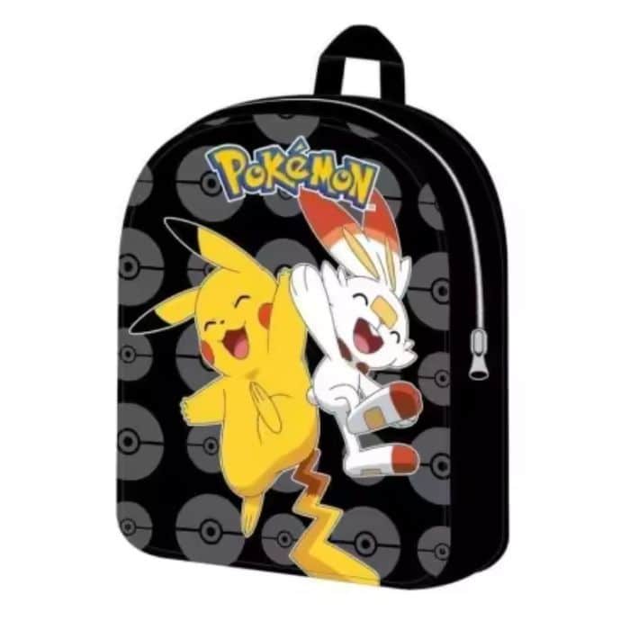 Mochila Pokemon Pikachu y Scorbunny 40cm 1 Mochila Pokemon Pikachu y Scorbunny