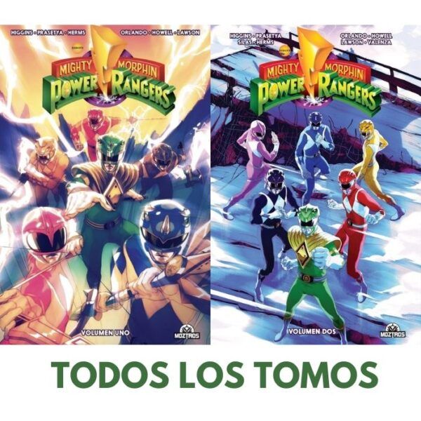 Cómic Power Rangers Todos los números (Moztros)