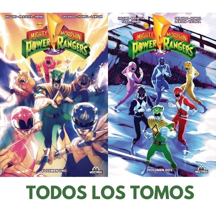Cómic Power Rangers Todos los números (Moztros)