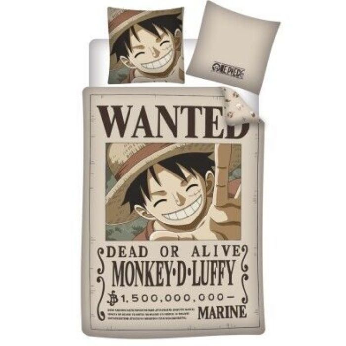 Funda Nórdica One Piece Luffy Cama 90cm 1 Funda Nórdica One Piece Luffy Cama 90cm