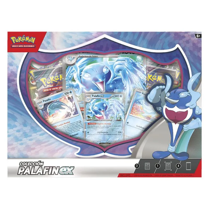 Caja Pokémon Colección Palafin ex 1 Caja Pokémon Colección Palafin ex