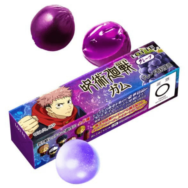Caramelos Lotte Jujutsu Kaisen Uva