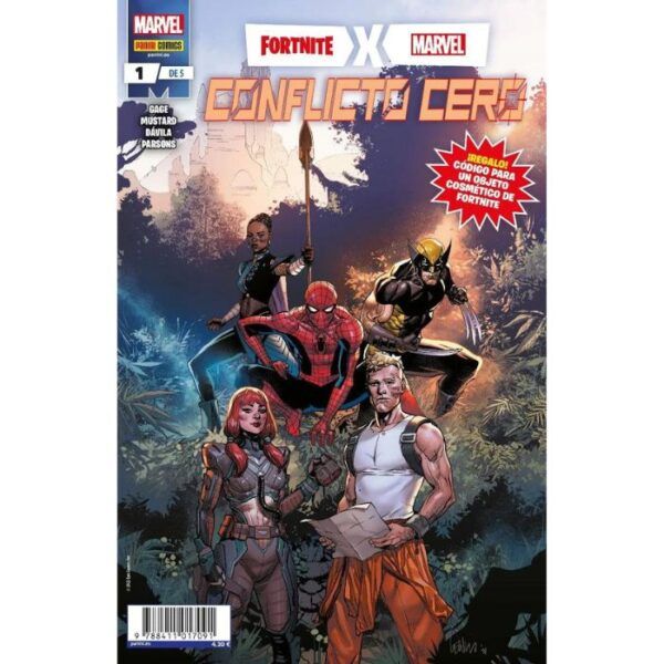 Comic MARVEL X FORTNITE CONFLICTO Todos los números