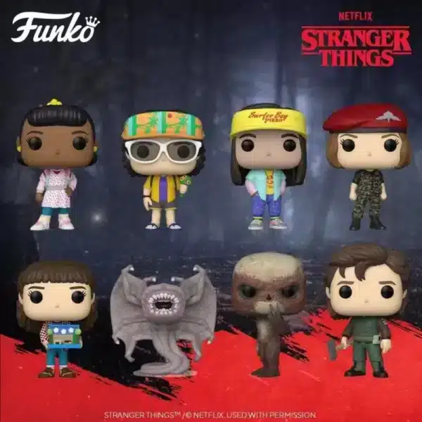 Funko POP Stranger Things Season 4 Diferentes diseños a elegir