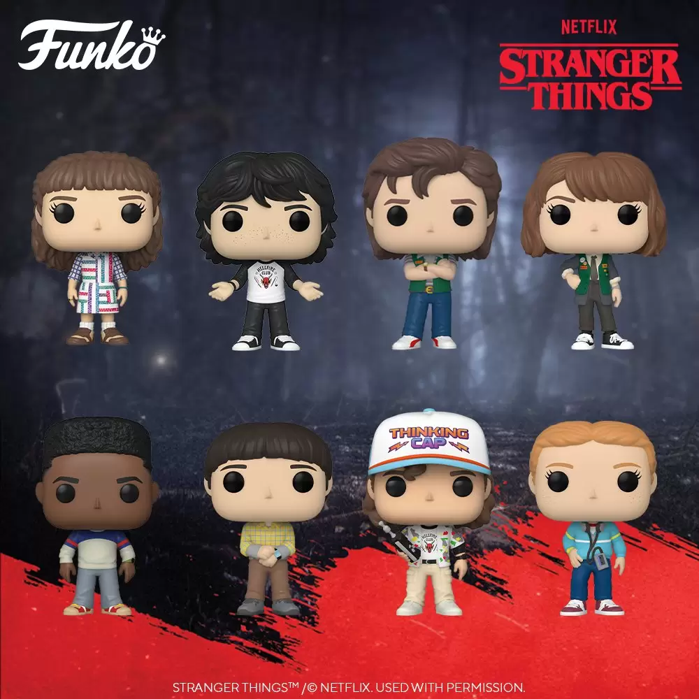 Funko POP Stranger Things Season 4 Diferentes diseños a elegir 2 Funko POP Stranger Things Season 4 Diferentes diseños a elegir