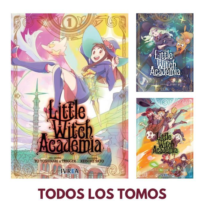 Manga Little Witch Academia Todos los tomos