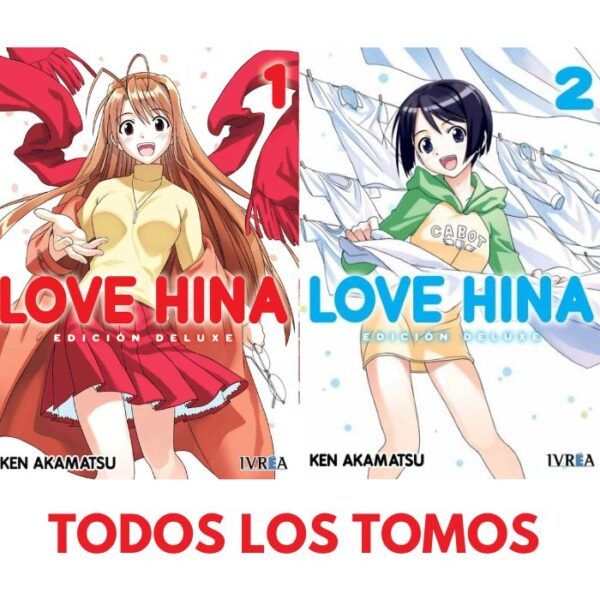 Manga Love Hina Todos los tomos
