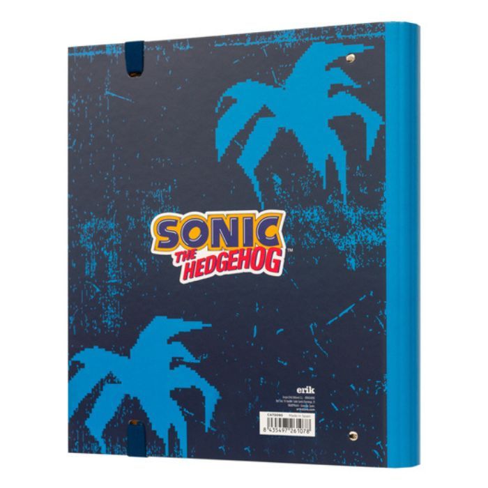 Carpeta Sonic 4 anillas 3 Carpeta Sonic 4 anillas - Imagen 3