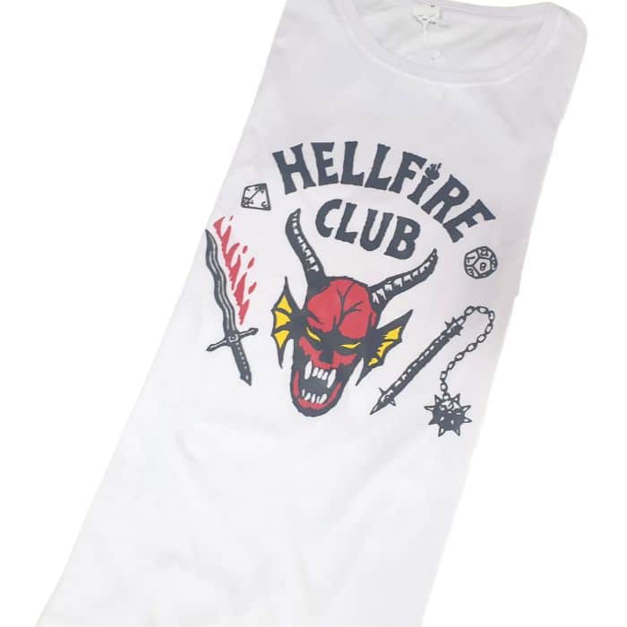 Camiseta Stranger Things Hellfire Club (Temporada 4)